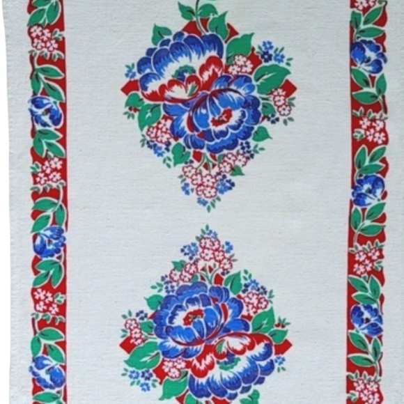 Vintage Linen Tea Towel - Picture 2 of 10